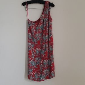 LOFT One shoulder mini dress